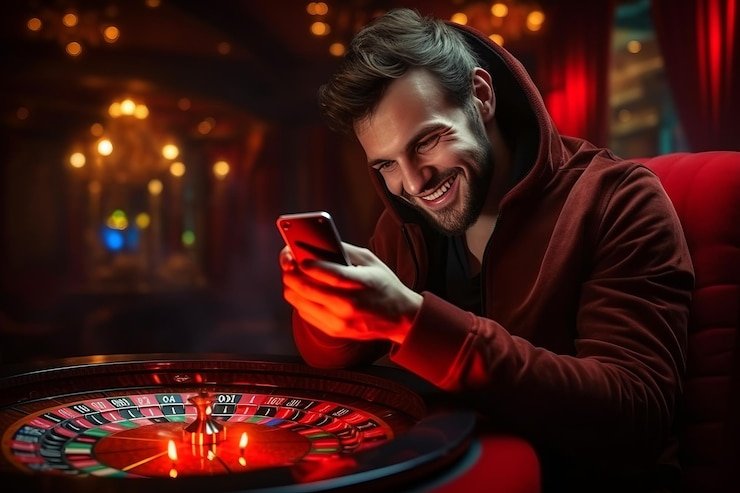 habibi88 login Blackjack live table with dealer and betting interface active during evening hours